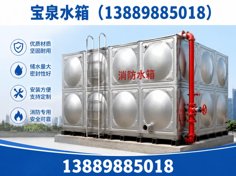 新民市不锈钢水箱展示图